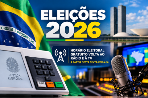 Eleições 2026: horário eleitoral gratuito volta ao rádio e à TV nesta sexta-feira